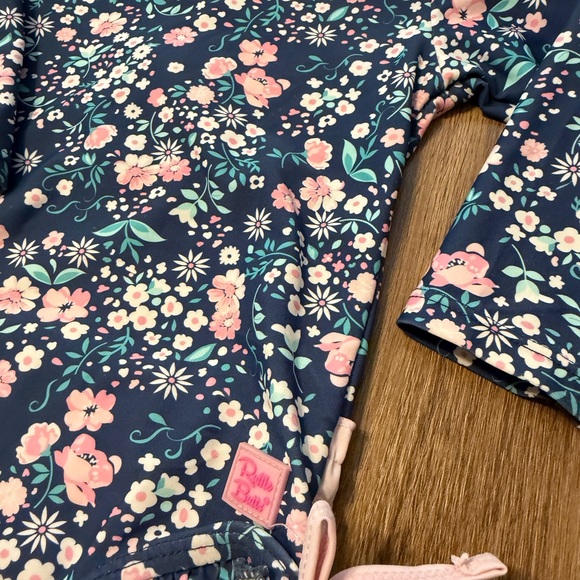 Ruffle Butts Moonlit Meadow Long Sleeve Rash Guard - Picture 3 of 5